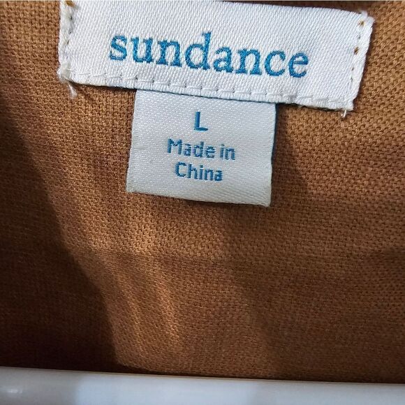 Sundance lightweight, cotton/linenblend, utility jacket size large. Excellent co - Picture 7 of 7